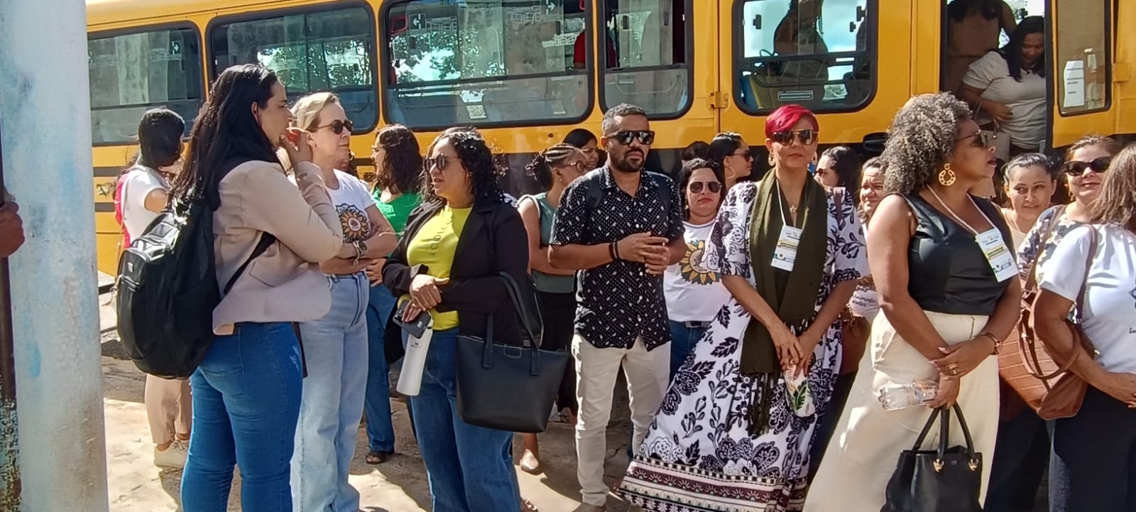Visita às escolas